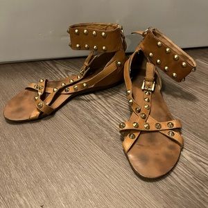 Ash Studded Gladiator Sandals
